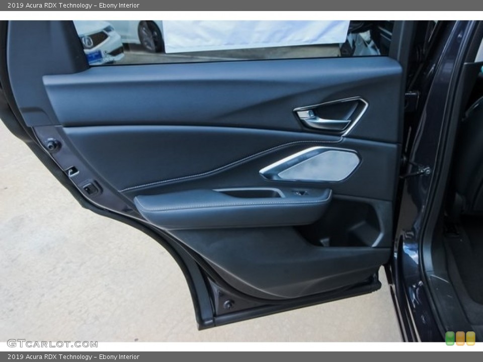 Ebony Interior Door Panel for the 2019 Acura RDX Technology #127494005