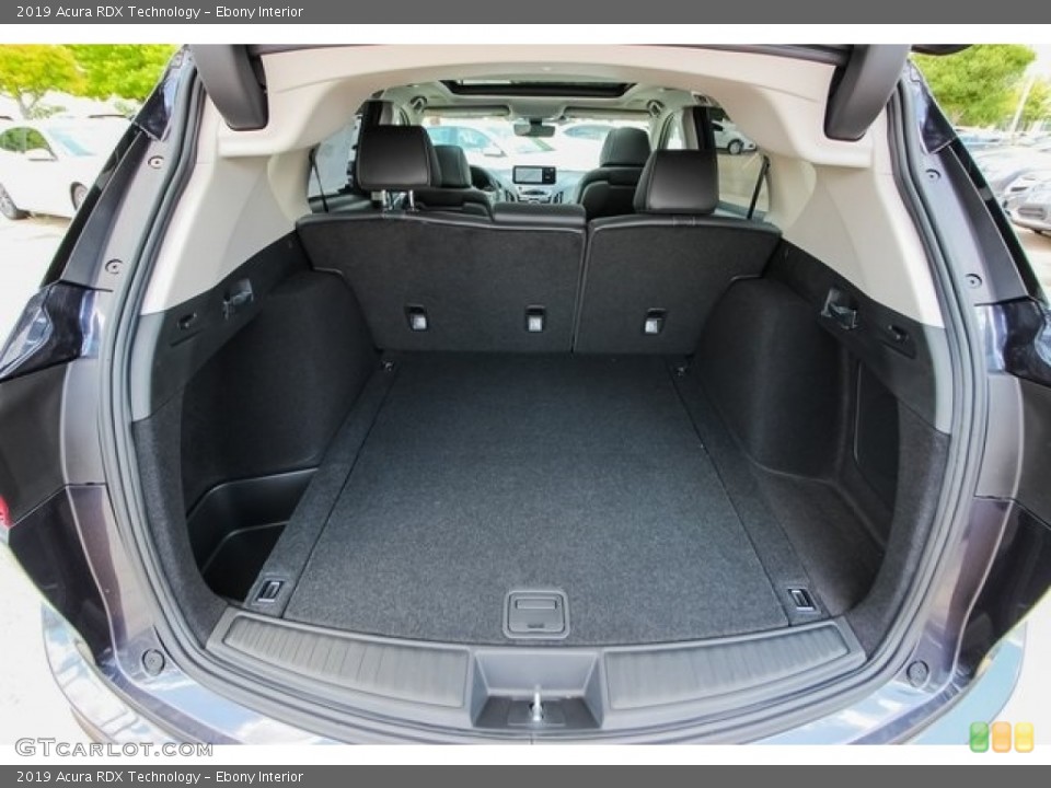 Ebony Interior Trunk for the 2019 Acura RDX Technology #127494053