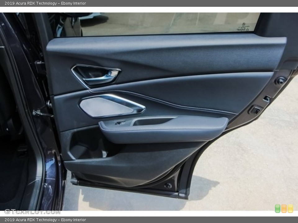Ebony Interior Door Panel for the 2019 Acura RDX Technology #127494113