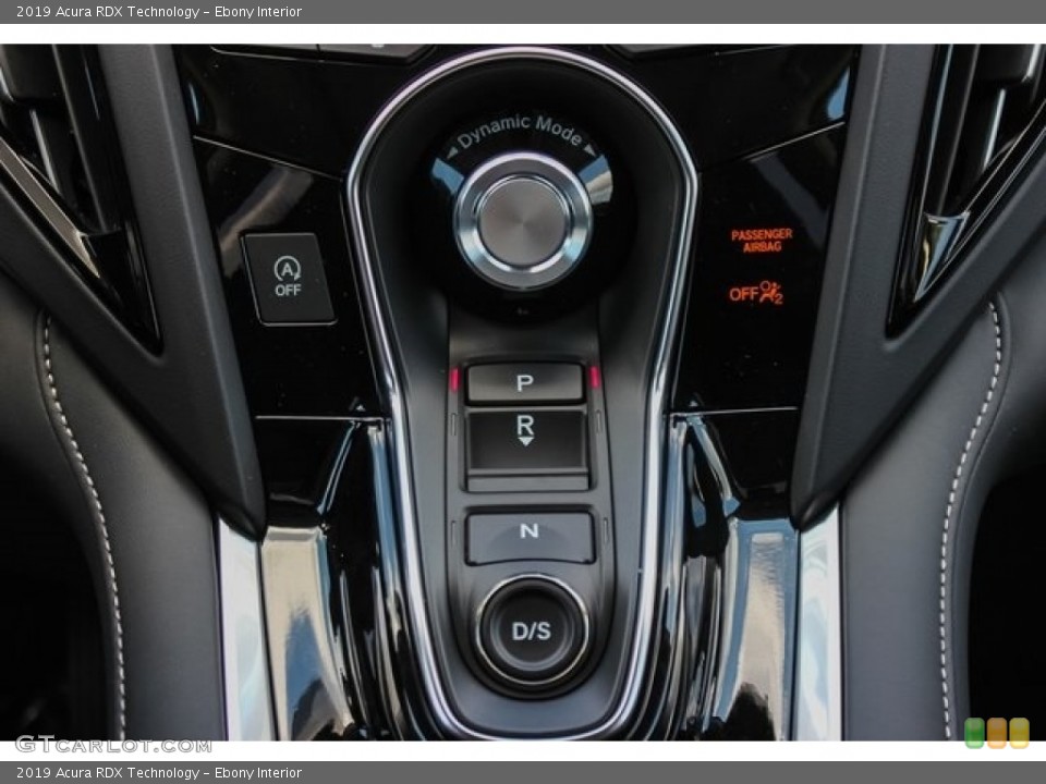 Ebony Interior Controls for the 2019 Acura RDX Technology #127494311