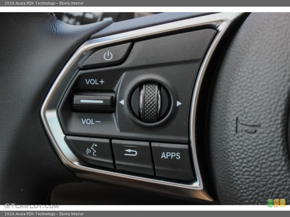 Ebony Interior Controls for the 2019 Acura RDX Technology #127494371