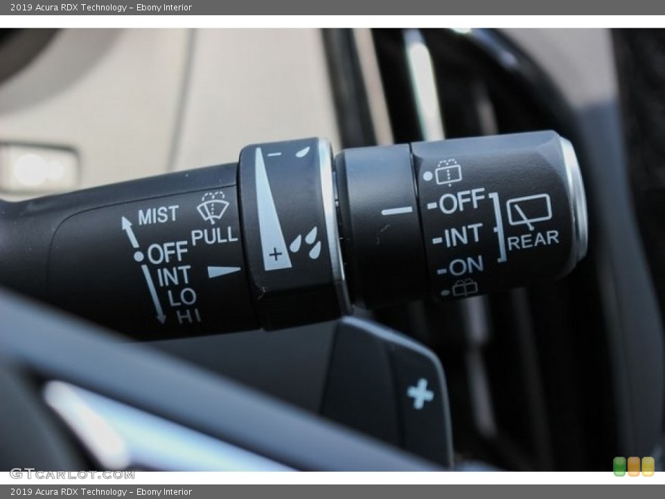 Ebony Interior Controls for the 2019 Acura RDX Technology #127494428