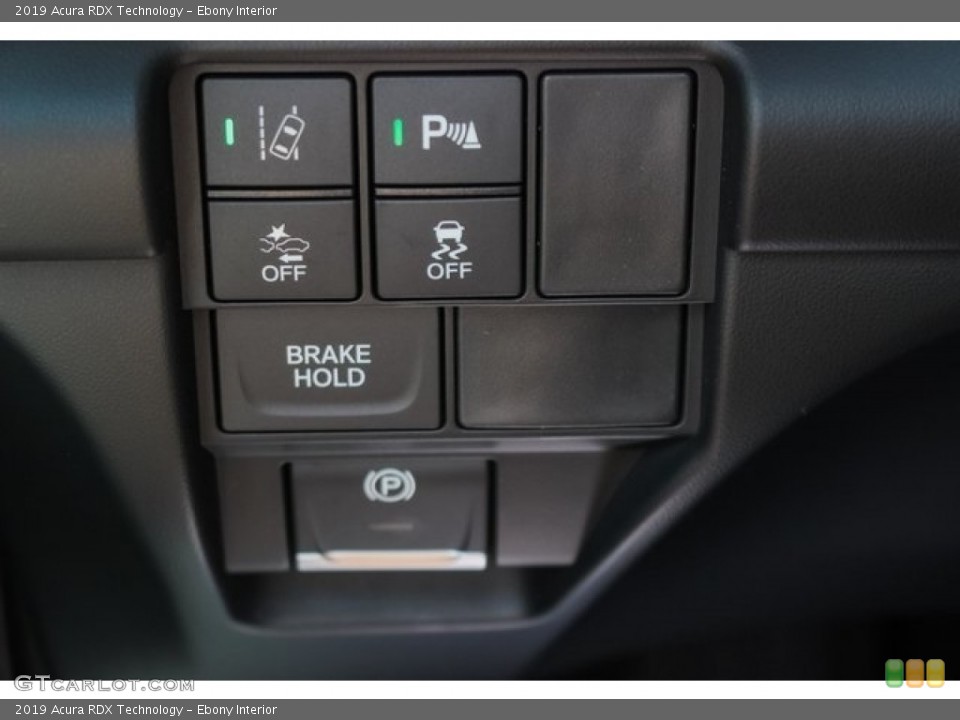 Ebony Interior Controls for the 2019 Acura RDX Technology #127494443