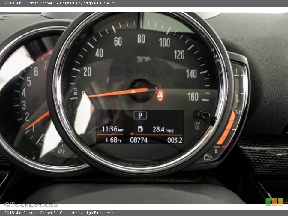 Chesterfield/Indigo Blue Interior Gauges for the 2018 Mini Clubman Cooper S #127501670