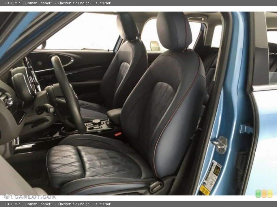 Chesterfield/Indigo Blue Interior Front Seat for the 2018 Mini Clubman Cooper S #127501958