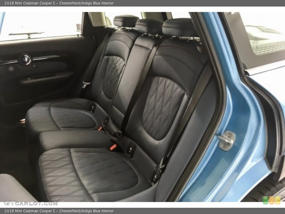 Chesterfield/Indigo Blue Interior Rear Seat for the 2018 Mini Clubman Cooper S #127501979