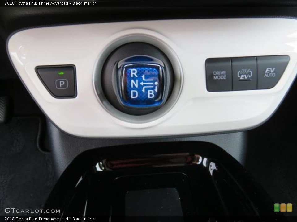 Black Interior Transmission for the 2018 Toyota Prius Prime Advanced #127505285