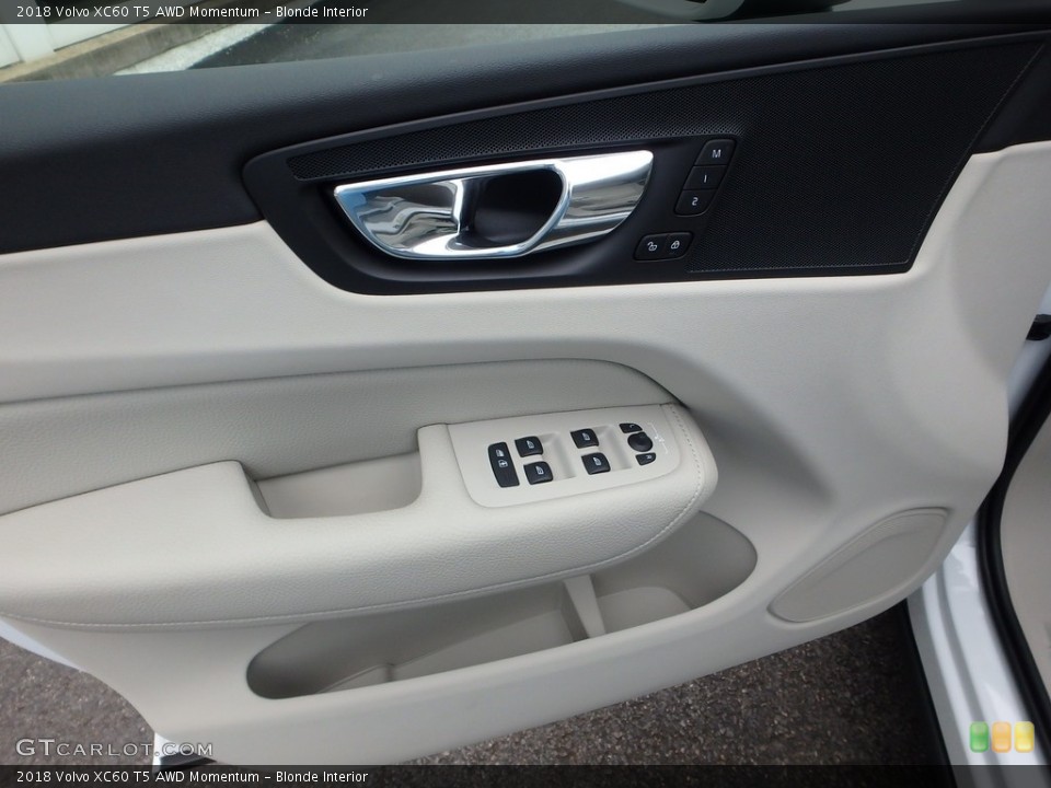 Blonde Interior Door Panel for the 2018 Volvo XC60 T5 AWD Momentum #127506620