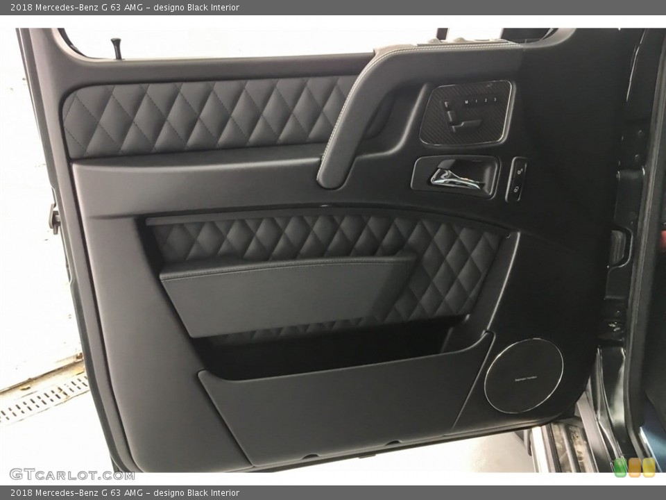 designo Black Interior Door Panel for the 2018 Mercedes-Benz G 63 AMG #127511693