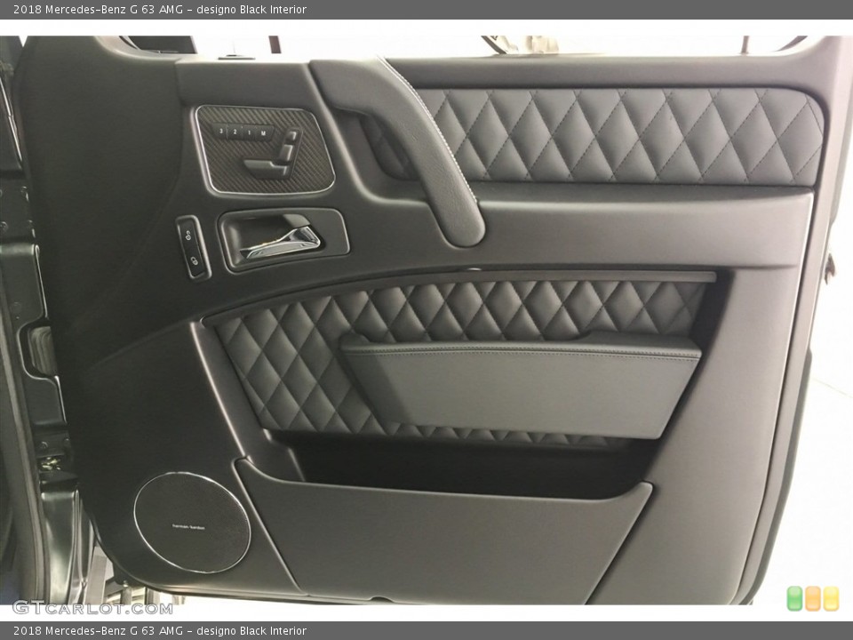 designo Black Interior Door Panel for the 2018 Mercedes-Benz G 63 AMG #127511798
