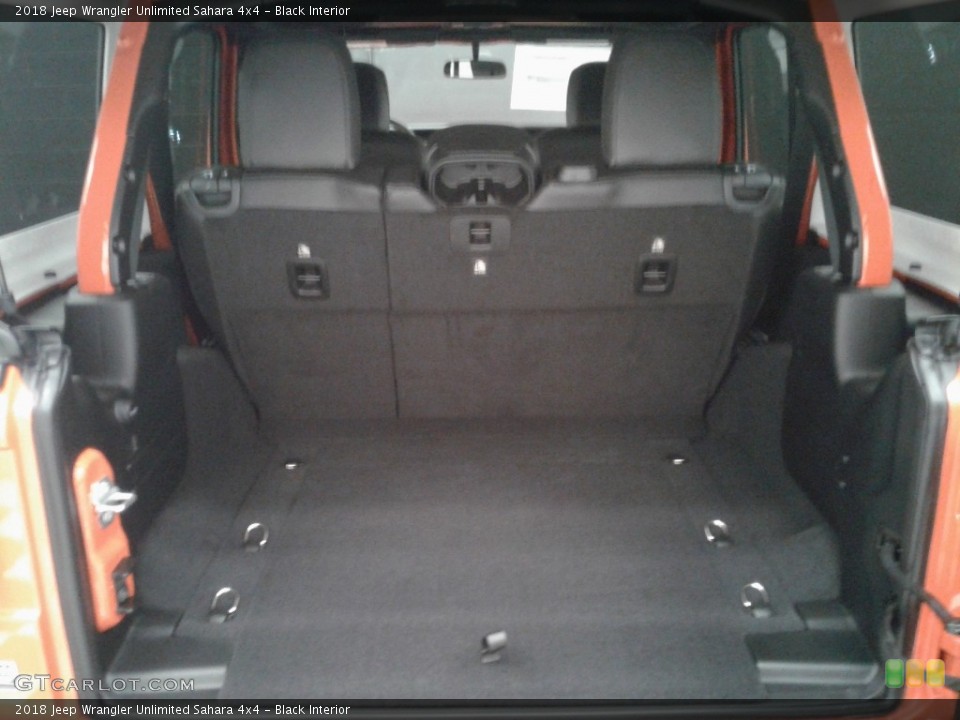 Black Interior Trunk for the 2018 Jeep Wrangler Unlimited Sahara 4x4 #127514528