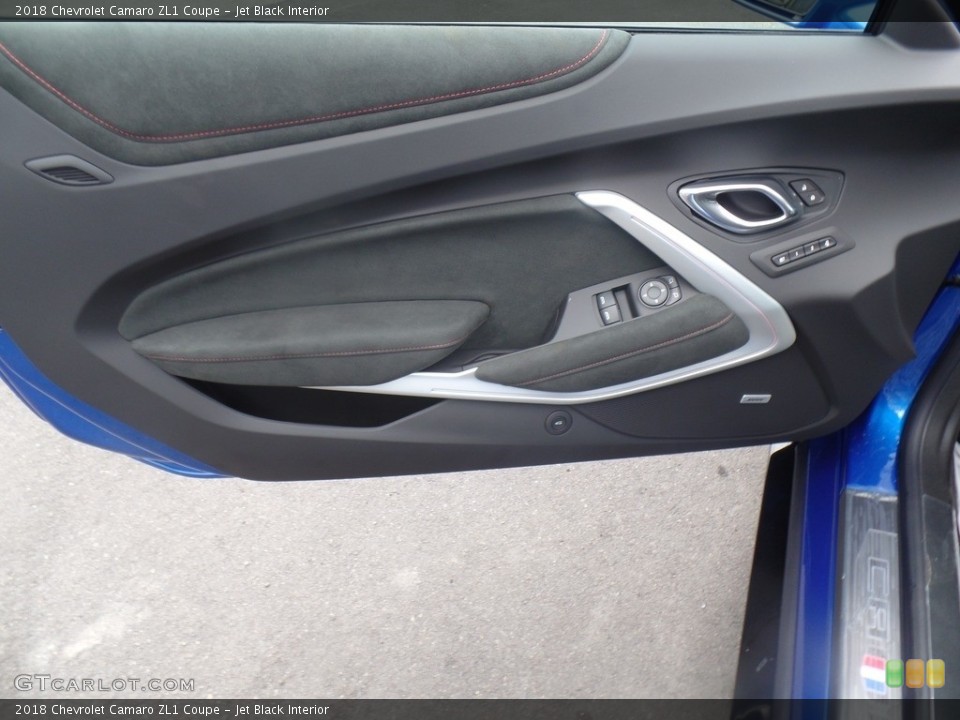 Jet Black Interior Door Panel for the 2018 Chevrolet Camaro ZL1 Coupe #127517899