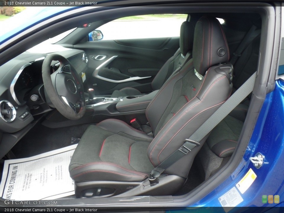 Jet Black Interior Front Seat for the 2018 Chevrolet Camaro ZL1 Coupe #127517939