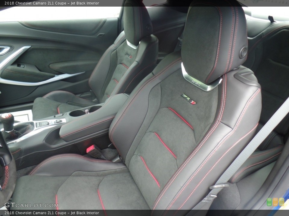 Jet Black Interior Front Seat for the 2018 Chevrolet Camaro ZL1 Coupe #127517951