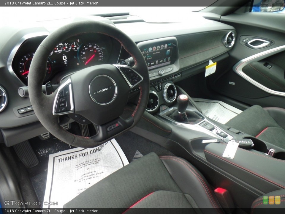 Jet Black Interior Front Seat for the 2018 Chevrolet Camaro ZL1 Coupe #127517981