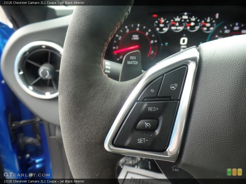 Jet Black Interior Controls for the 2018 Chevrolet Camaro ZL1 Coupe #127518029