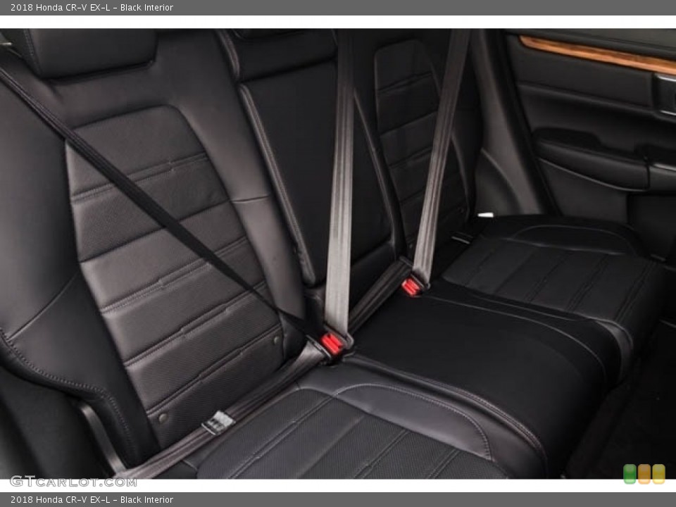 Black Interior Rear Seat for the 2018 Honda CR-V EX-L #127520080
