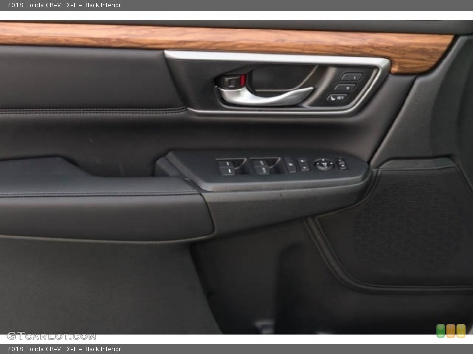 Black Interior Controls for the 2018 Honda CR-V EX-L #127520149