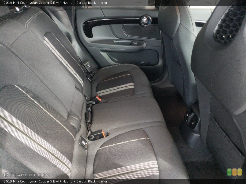 Carbon Black Interior Rear Seat for the 2019 Mini Countryman Cooper S E All4 Hybrid #127551213