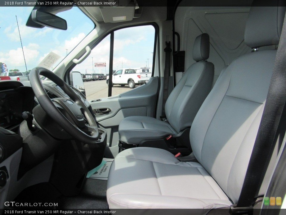 Charcoal Black Interior Front Seat for the 2018 Ford Transit Van 250 MR Regular #127563234