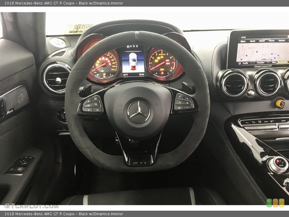 Black w/Dinamica Interior Steering Wheel for the 2018 Mercedes-Benz AMG GT R Coupe #127570909