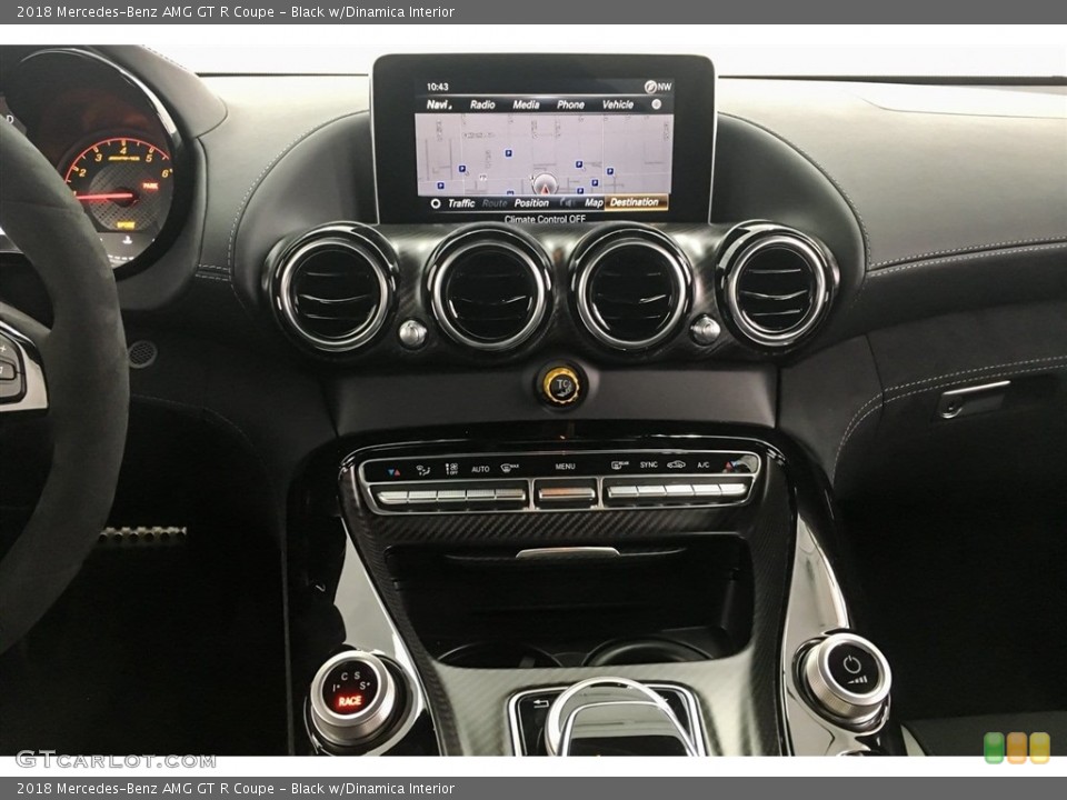 Black w/Dinamica Interior Controls for the 2018 Mercedes-Benz AMG GT R Coupe #127570939