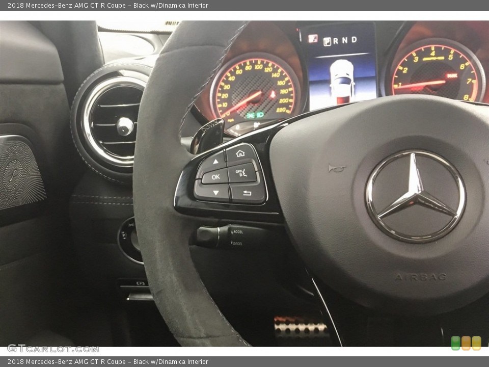 Black w/Dinamica Interior Steering Wheel for the 2018 Mercedes-Benz AMG GT R Coupe #127571315