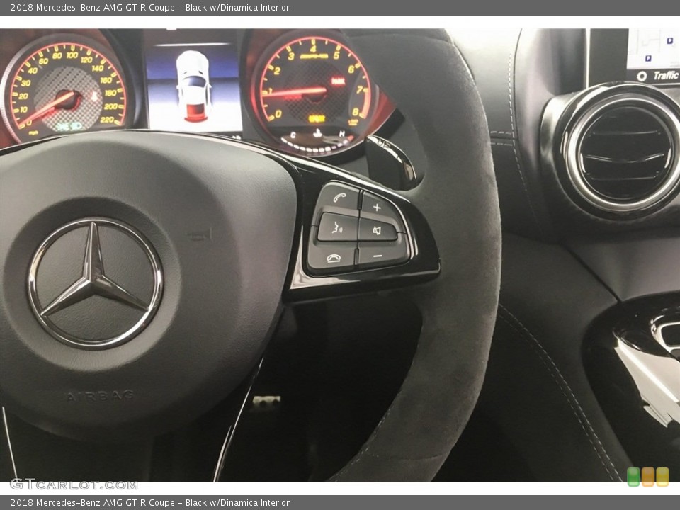 Black w/Dinamica Interior Steering Wheel for the 2018 Mercedes-Benz AMG GT R Coupe #127571350
