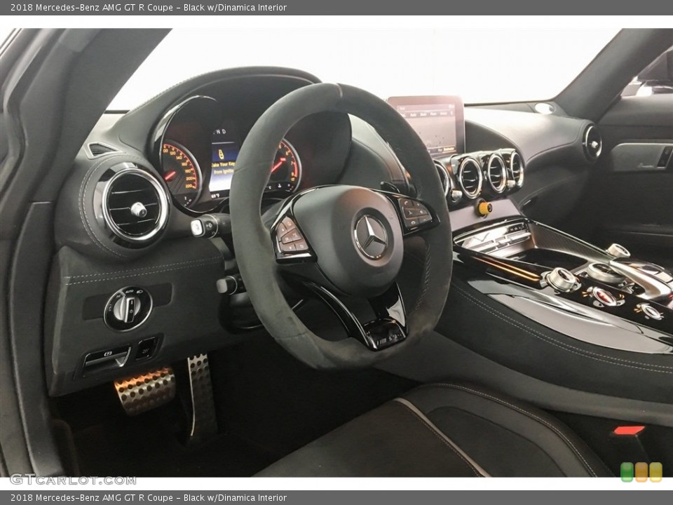 Black w/Dinamica Interior Front Seat for the 2018 Mercedes-Benz AMG GT R Coupe #127571377