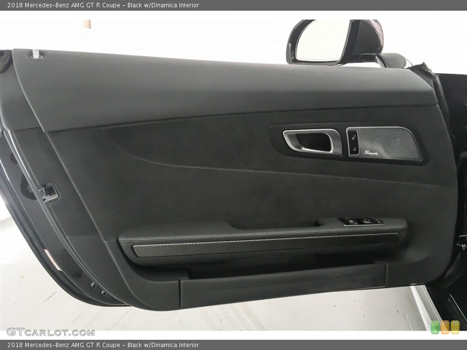 Black w/Dinamica Interior Door Panel for the 2018 Mercedes-Benz AMG GT R Coupe #127571485