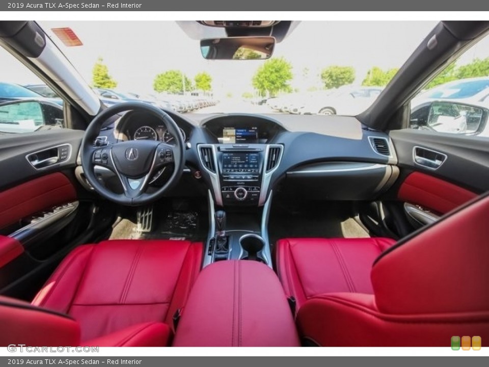 Red Interior Photo for the 2019 Acura TLX A-Spec Sedan #127572280