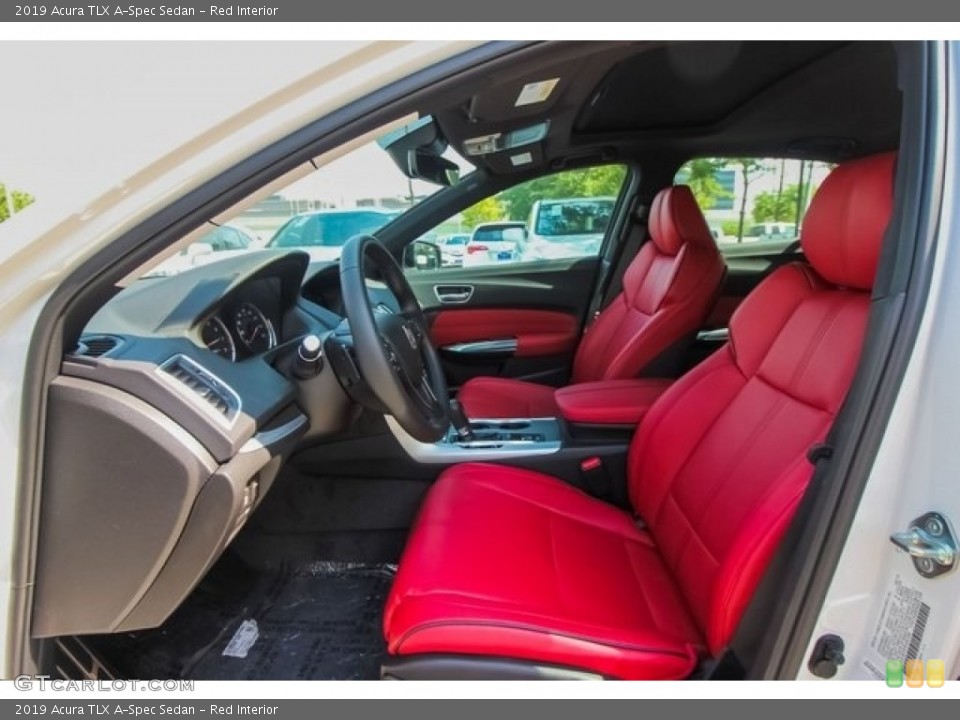 Red Interior Front Seat for the 2019 Acura TLX A-Spec Sedan #127572532