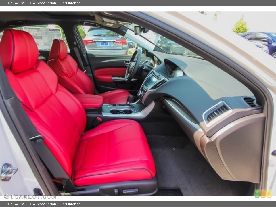Red Interior Front Seat for the 2019 Acura TLX A-Spec Sedan #127572706