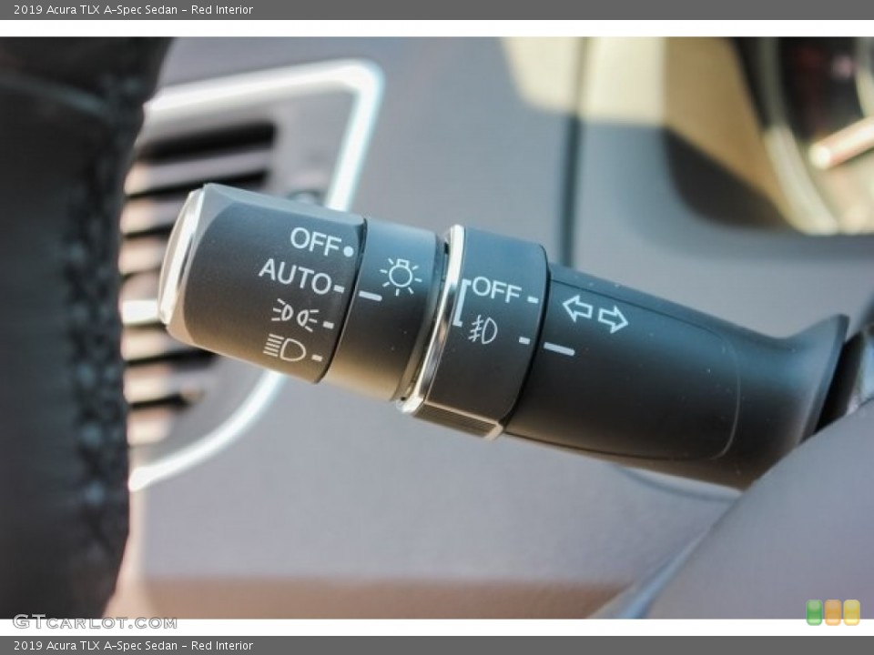 Red Interior Controls for the 2019 Acura TLX A-Spec Sedan #127572883