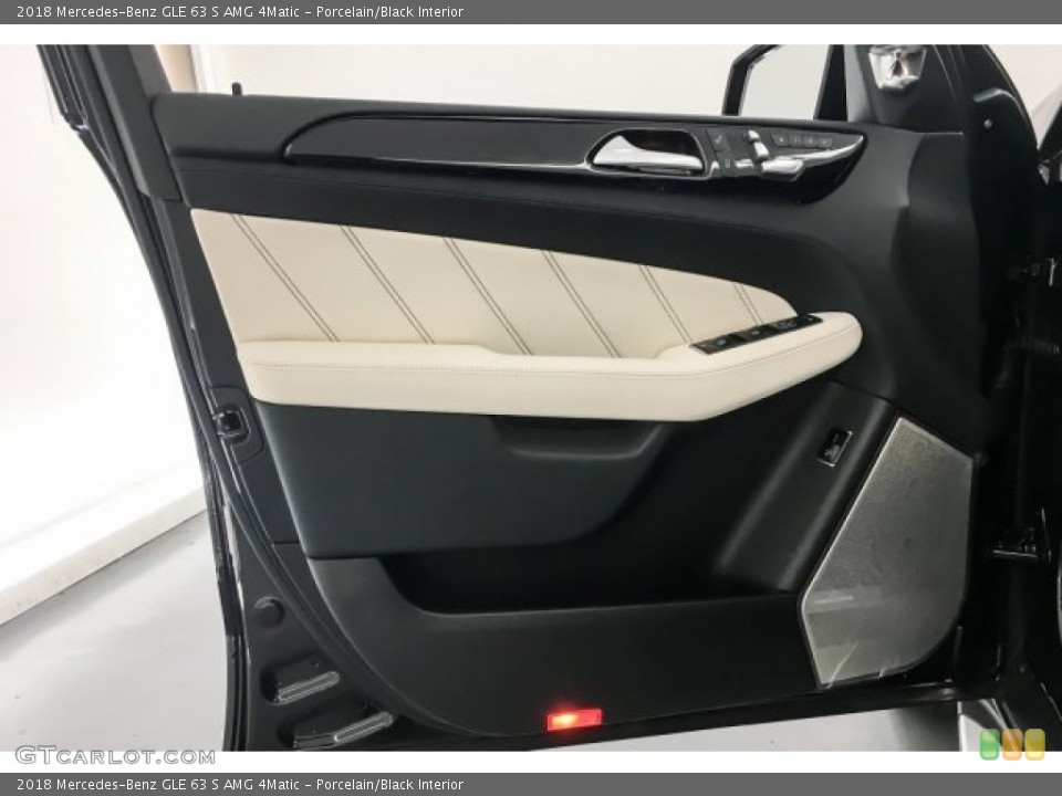 Porcelain/Black Interior Door Panel for the 2018 Mercedes-Benz GLE 63 S AMG 4Matic #127607820