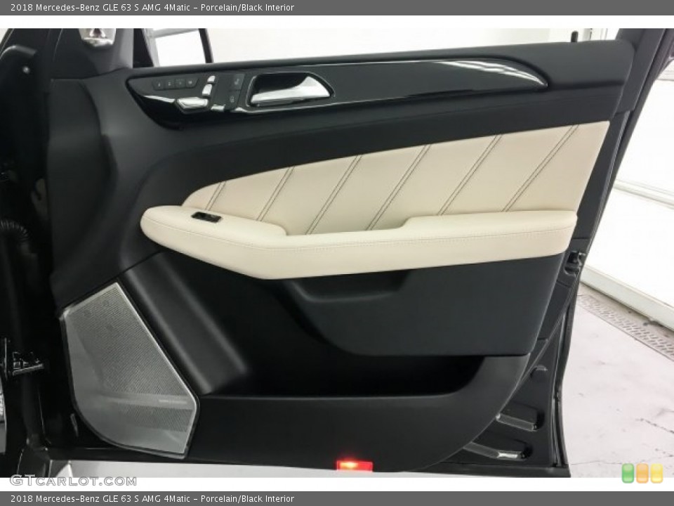 Porcelain/Black Interior Door Panel for the 2018 Mercedes-Benz GLE 63 S AMG 4Matic #127607928