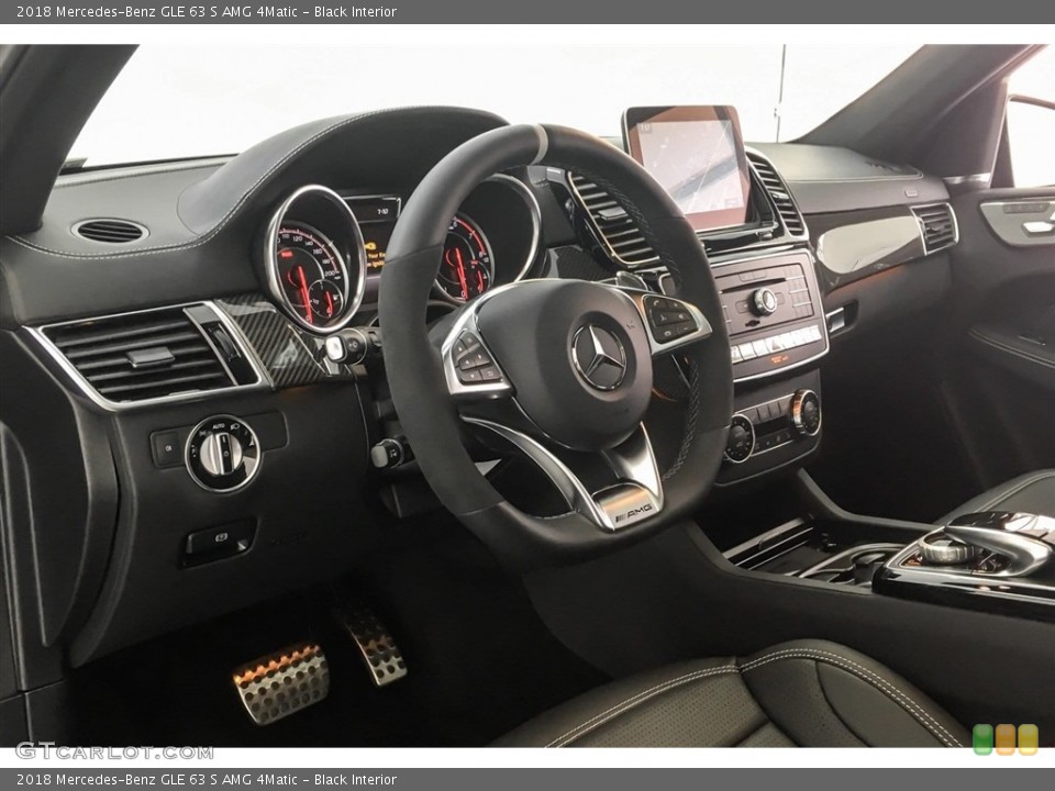 Black Interior Dashboard for the 2018 Mercedes-Benz GLE 63 S AMG 4Matic #127627051