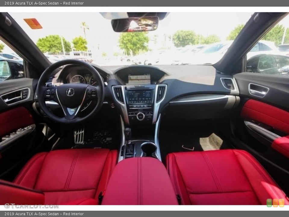 Red Interior Photo for the 2019 Acura TLX A-Spec Sedan #127631497