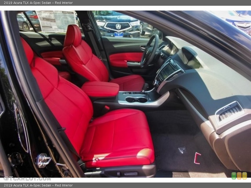 Red Interior Front Seat for the 2019 Acura TLX A-Spec Sedan #127631794