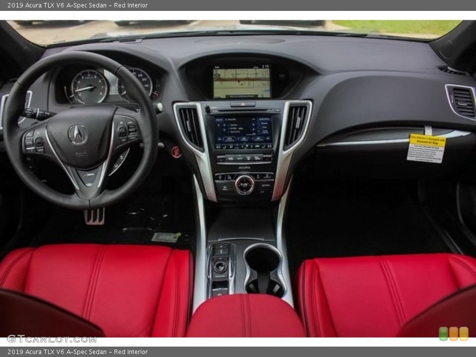 Red Interior Photo for the 2019 Acura TLX V6 A-Spec Sedan #127632880