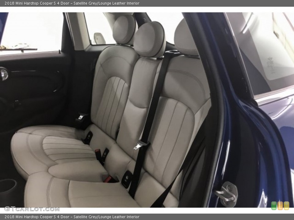 Satellite Grey/Lounge Leather Interior Rear Seat for the 2018 Mini Hardtop Cooper S 4 Door #127649197