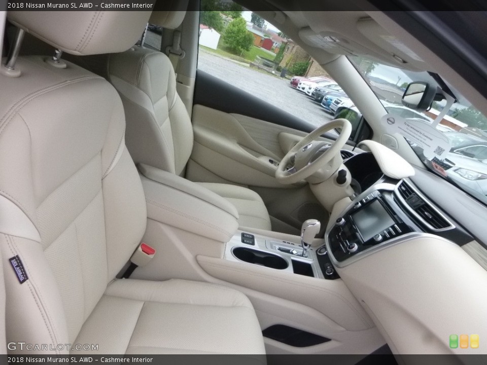 Cashmere Interior Photo for the 2018 Nissan Murano SL AWD #127672290