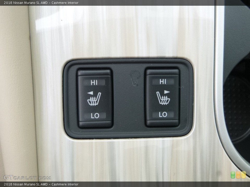 Cashmere Interior Controls for the 2018 Nissan Murano SL AWD #127672746