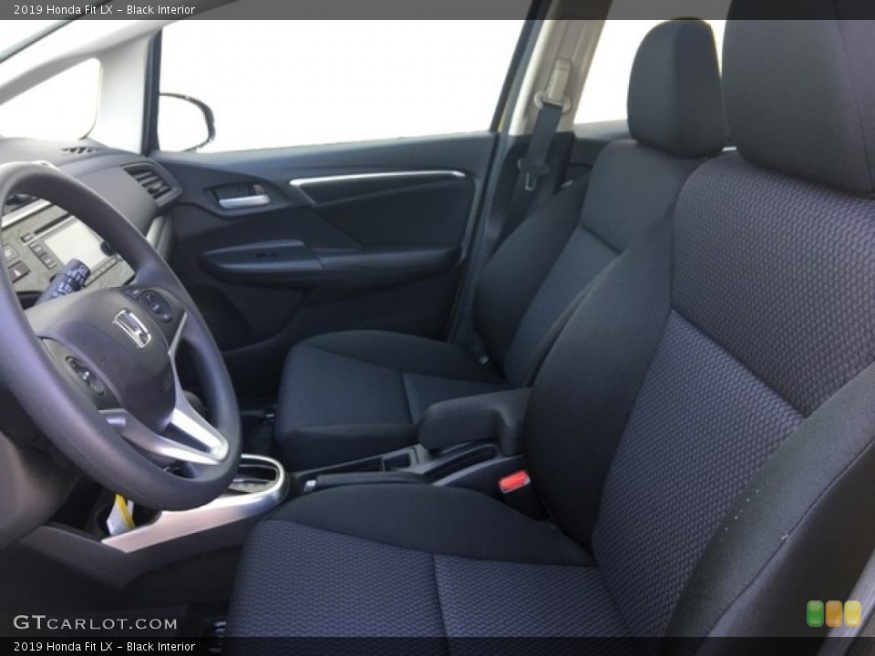 Black Interior Front Seat for the 2019 Honda Fit LX #127676010