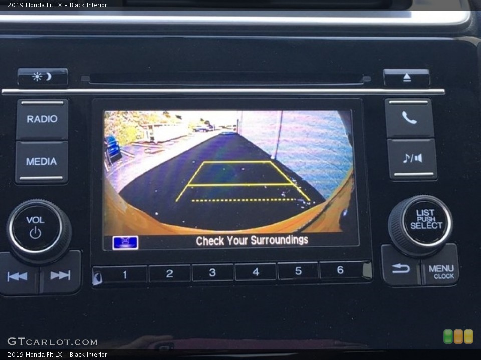 Black Interior Controls for the 2019 Honda Fit LX #127676100