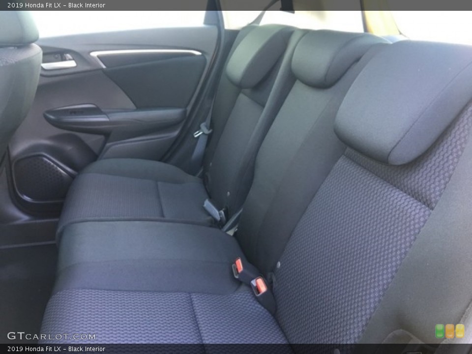 Black Interior Rear Seat for the 2019 Honda Fit LX #127676157