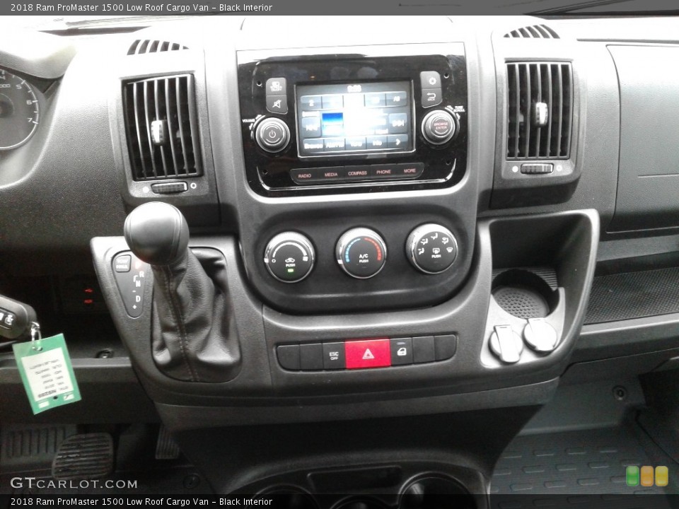 Black Interior Controls for the 2018 Ram ProMaster 1500 Low Roof Cargo Van #127684803