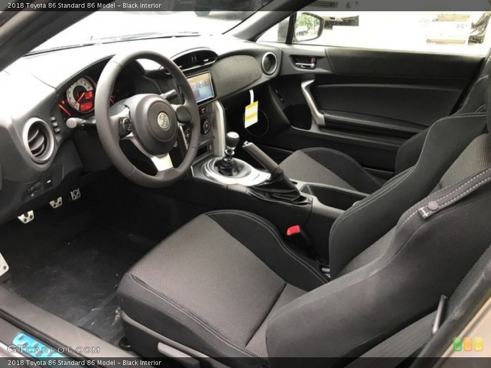 Black Interior Photo for the 2018 Toyota 86  #127689519