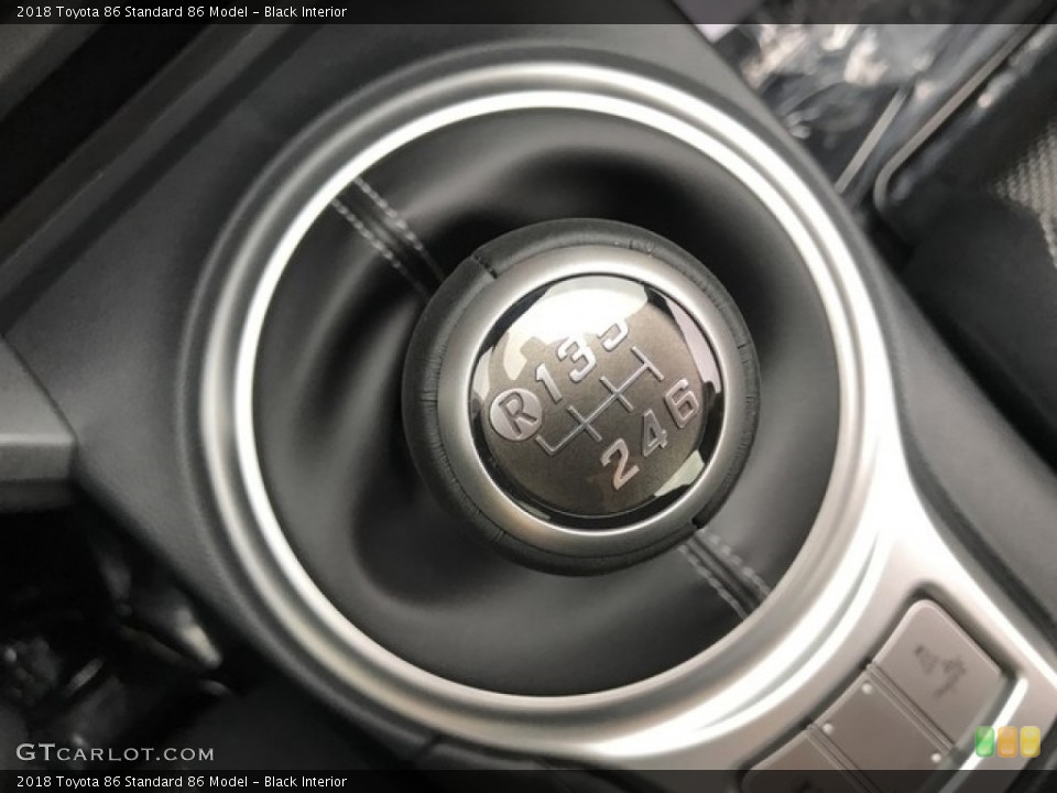 Black Interior Transmission for the 2018 Toyota 86  #127689645