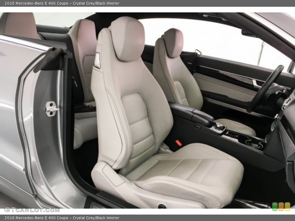 Crystal Grey/Black Interior Photo for the 2016 Mercedes-Benz E 400 Coupe #127691460